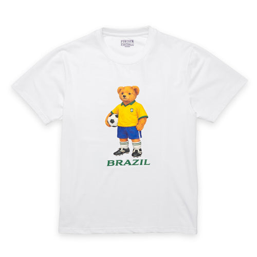 Brazil Football Bear T-Shirt