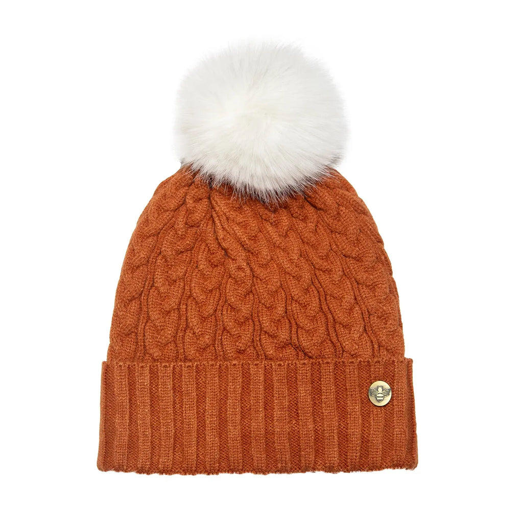 House of Celtic Cable Knit Hat - Grey Travel Outfitters