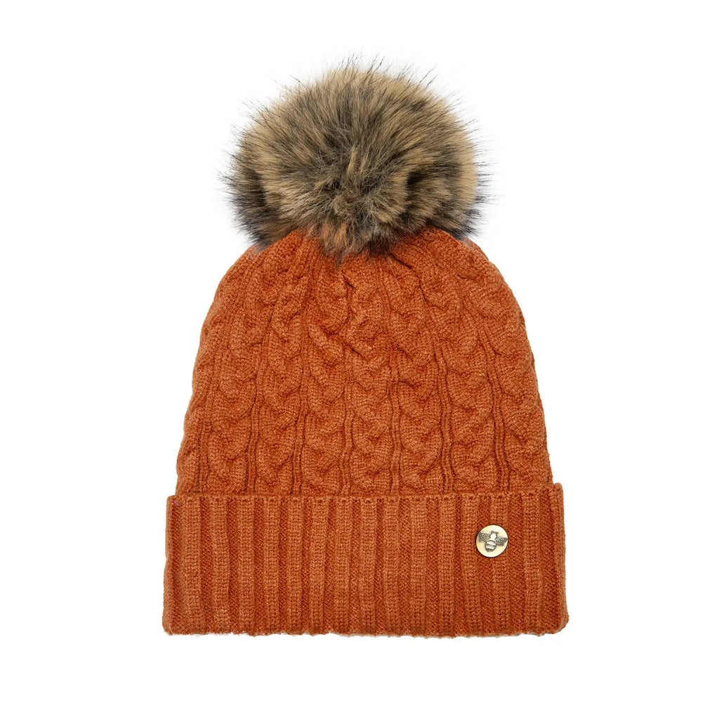 House of Celtic Cable Knit Hat - Grey Travel Outfitters