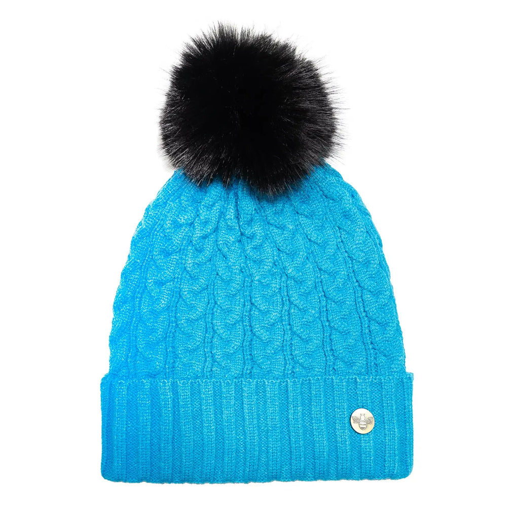 House of Celtic Cable Knit Hat - Grey Travel Outfitters