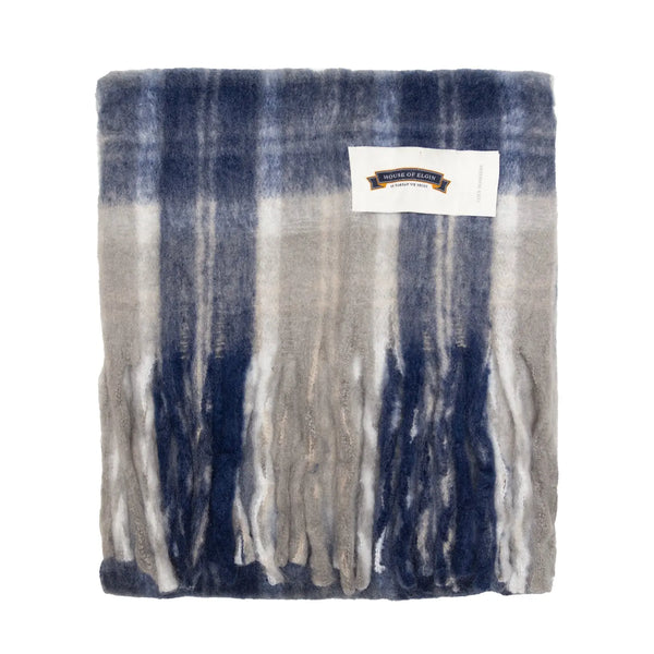 House Of Elgin - Blanket Scarf - Bannockbane Silver House Of Elgin