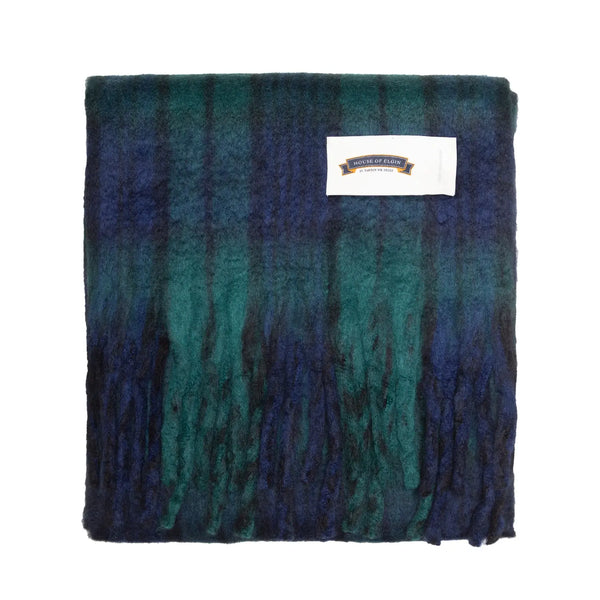 House Of Elgin - Blanket Scarf - Black Watch House Of Elgin