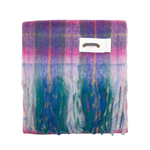 House Of Elgin - Blanket Scarf - Check222 House Of Elgin
