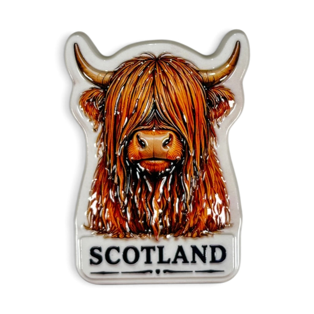 Cute Highland Cow Magnet