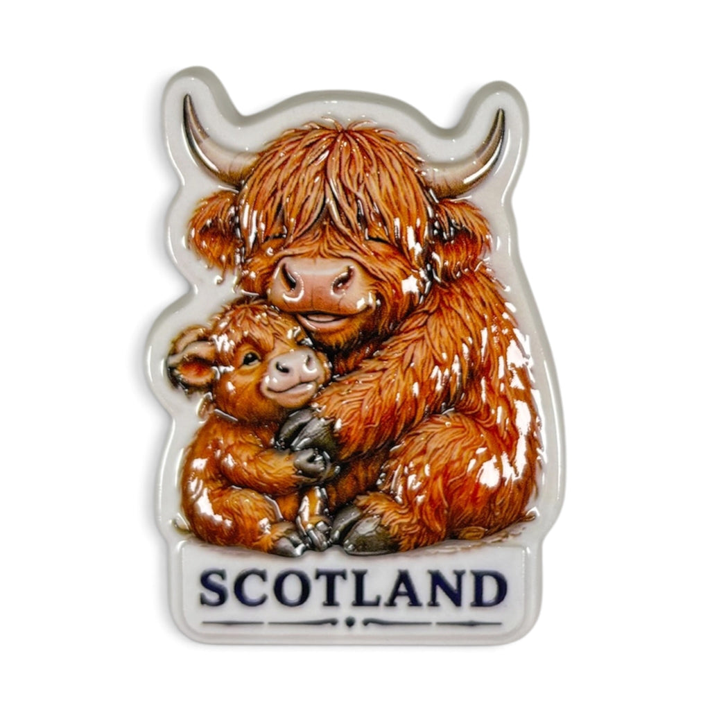 Mooma Highland Cow Magnet