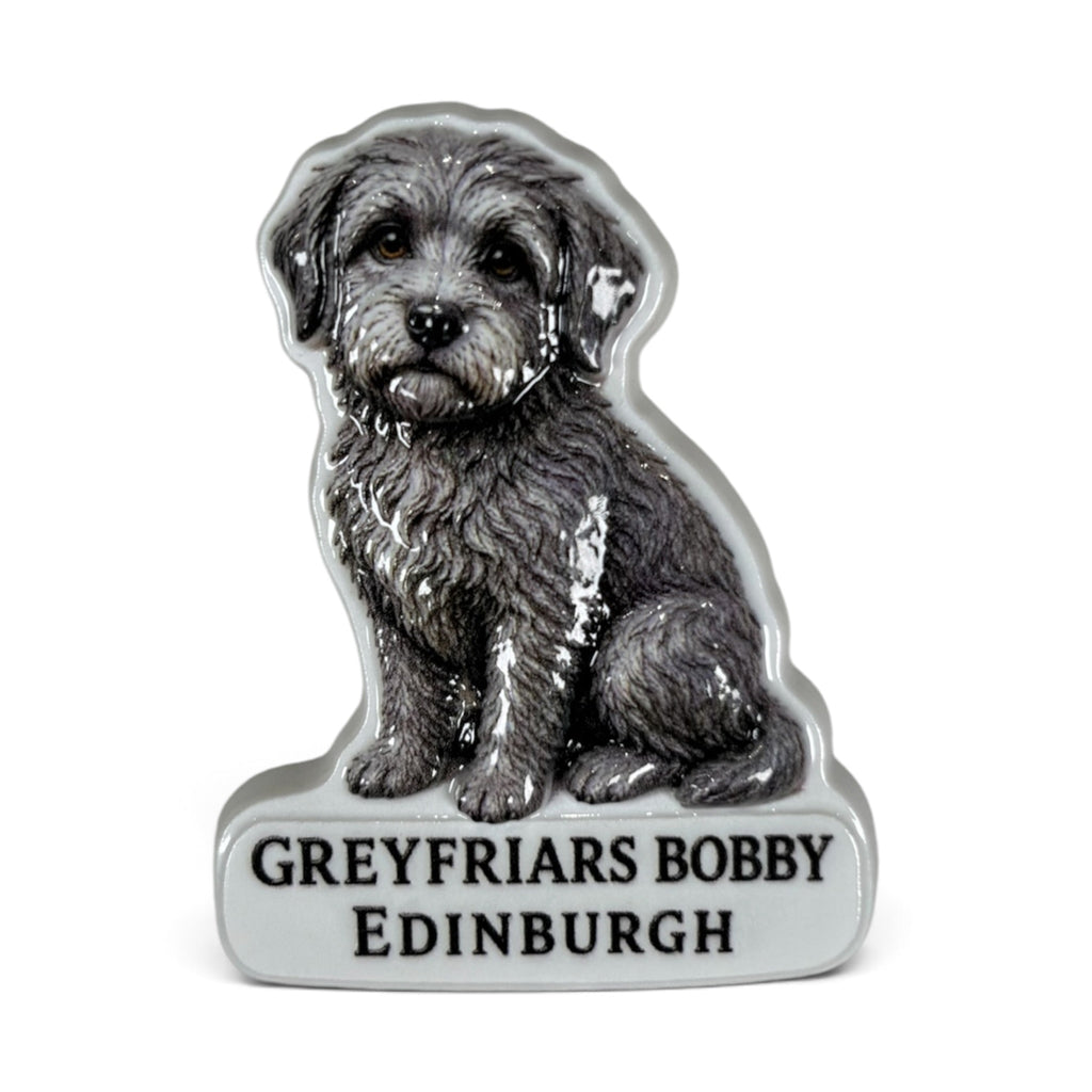 Grey Greyfriar Bobby Edinburgh Magnet