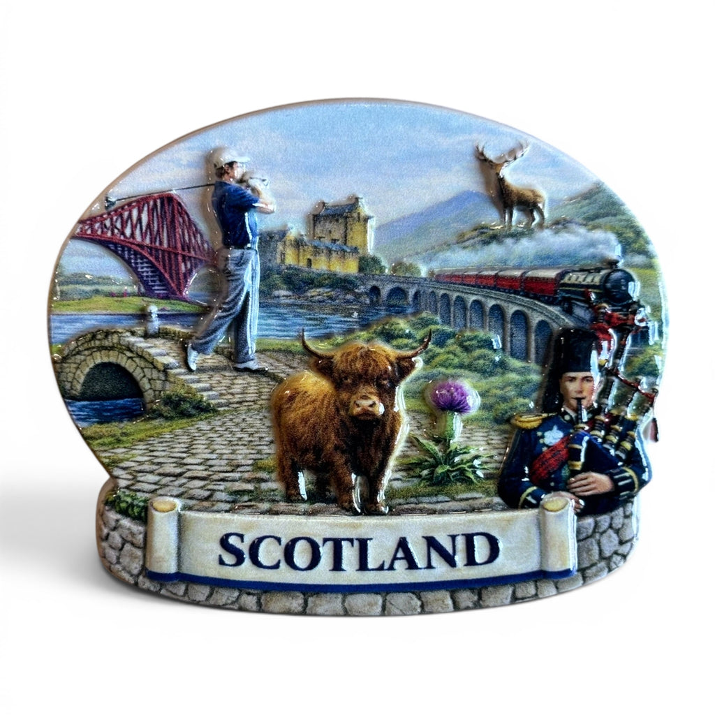 Scotland Icons Scenic Magnet