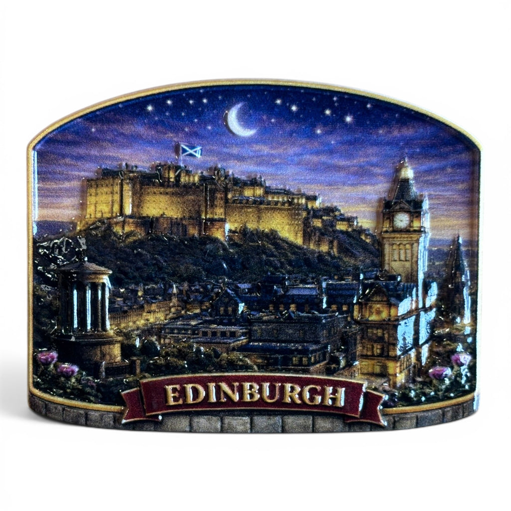 Edinburgh Castle Scenic Magnet