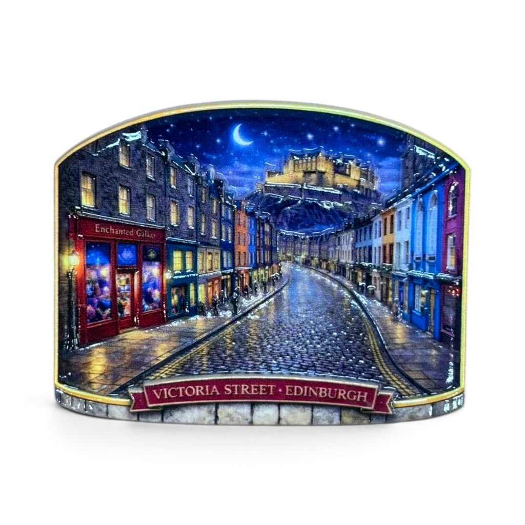 Victoria Street Edinburgh Scenic Landscape Magnet