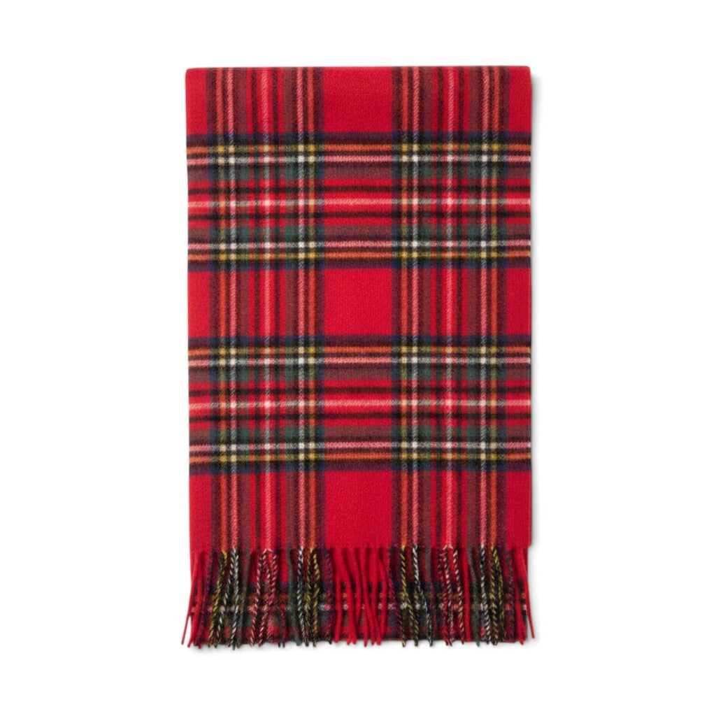100% Lambswool Scarf Stewart Royal