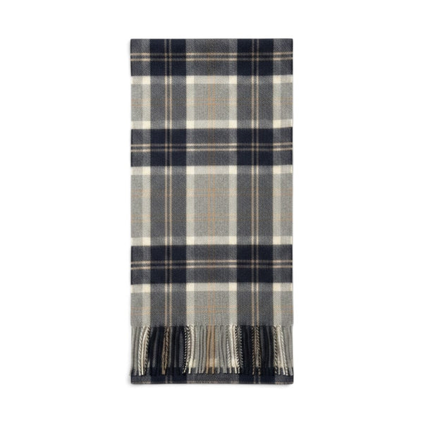 100% Lambswool Scarf Bannockbane Silver