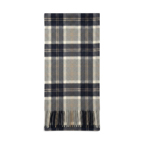 100% Lambswool Scarf Bannockbane Silver